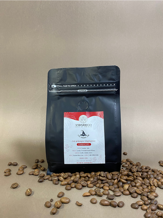 Café de especialidad + Cordyceps 250 GR